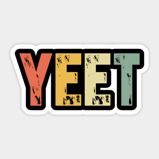 Vintage Yeet T-Shirt - Dank Meme Gift Sticker